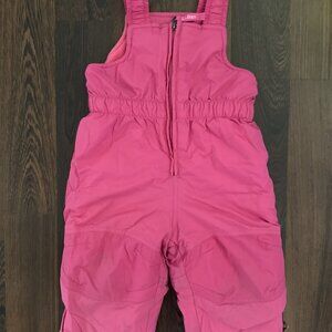 Girls Size 12-18 Months L.L. Bean Toddlers' Cold Buster Snow Bib Snow Pants